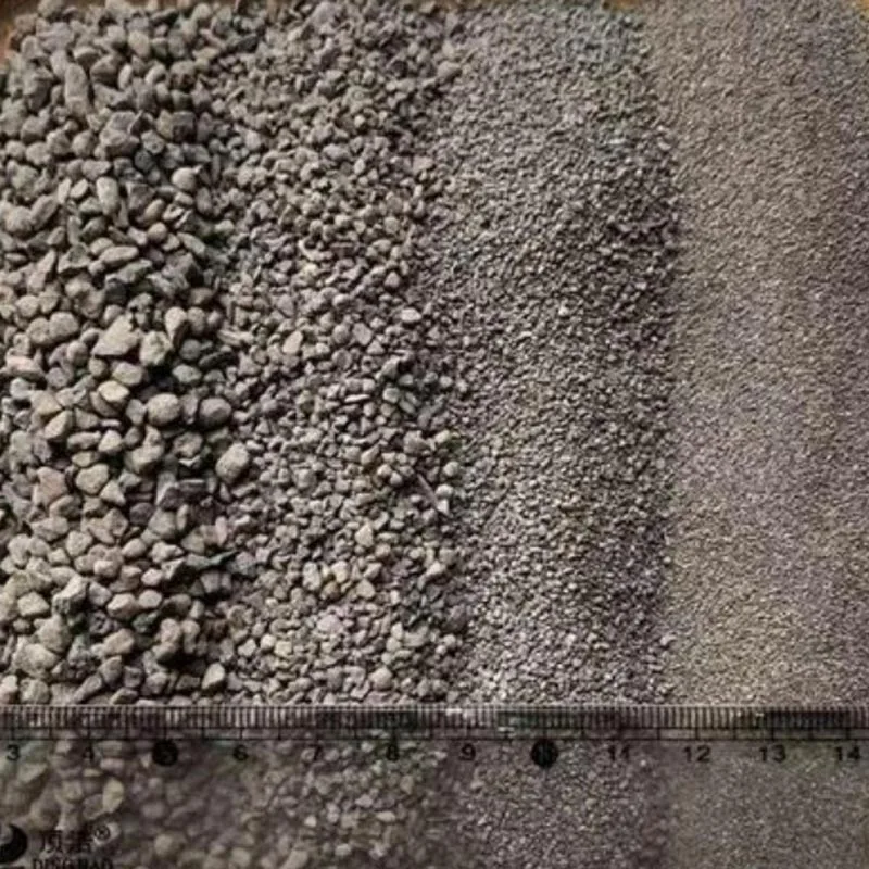 Counterweight Sand - bulk material view